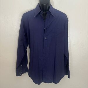 Moda Mario Long Sleeve Shirt 17.5" neck EU 44 Made in Italy Gently worn